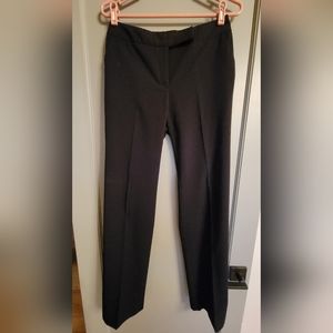 Black dress pants with slant pockets